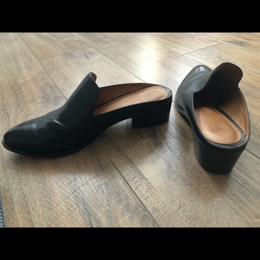 Frye Ray Leather Mules